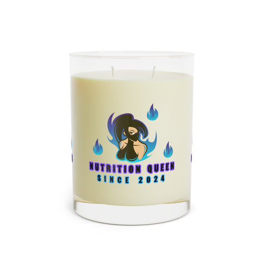 Nutrition Queen Scented Candle - Full Glass, 11oz