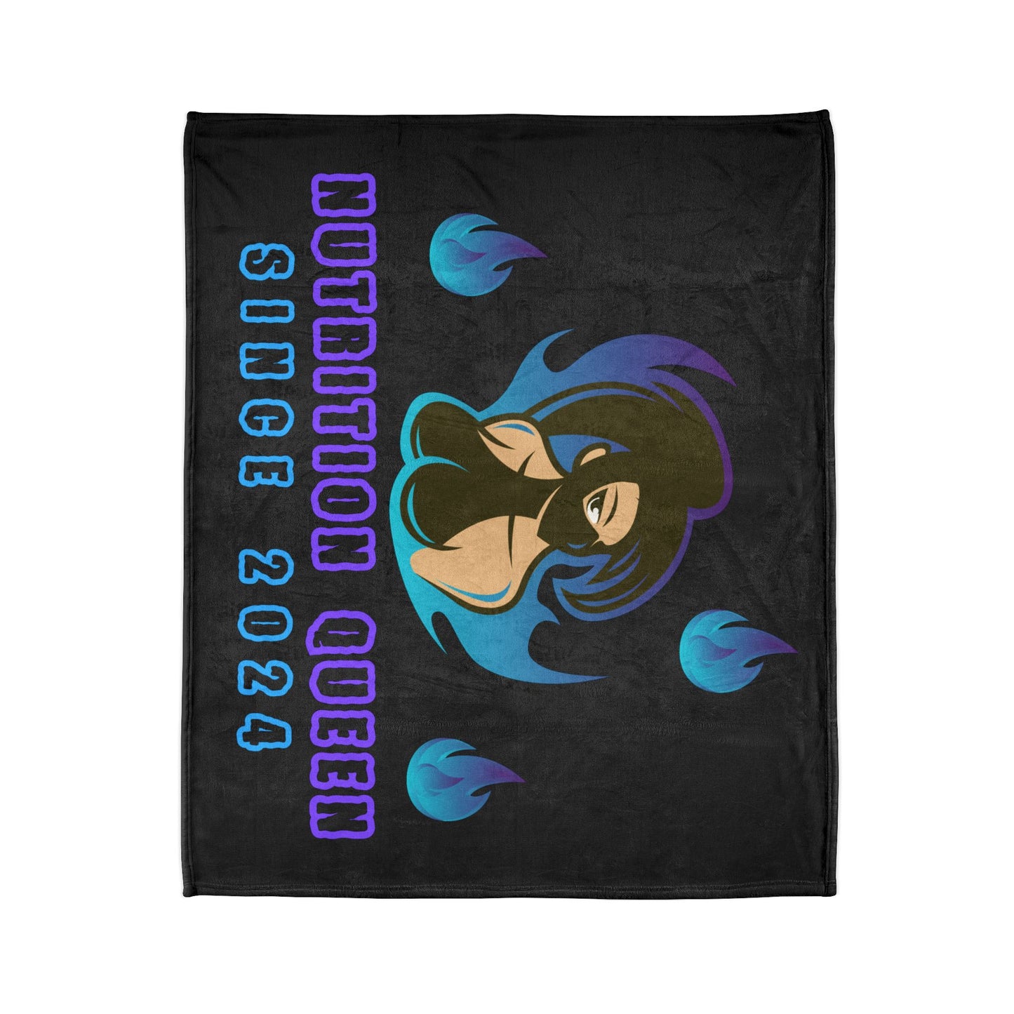 Nutrition Queen Soft Polyester Blanket