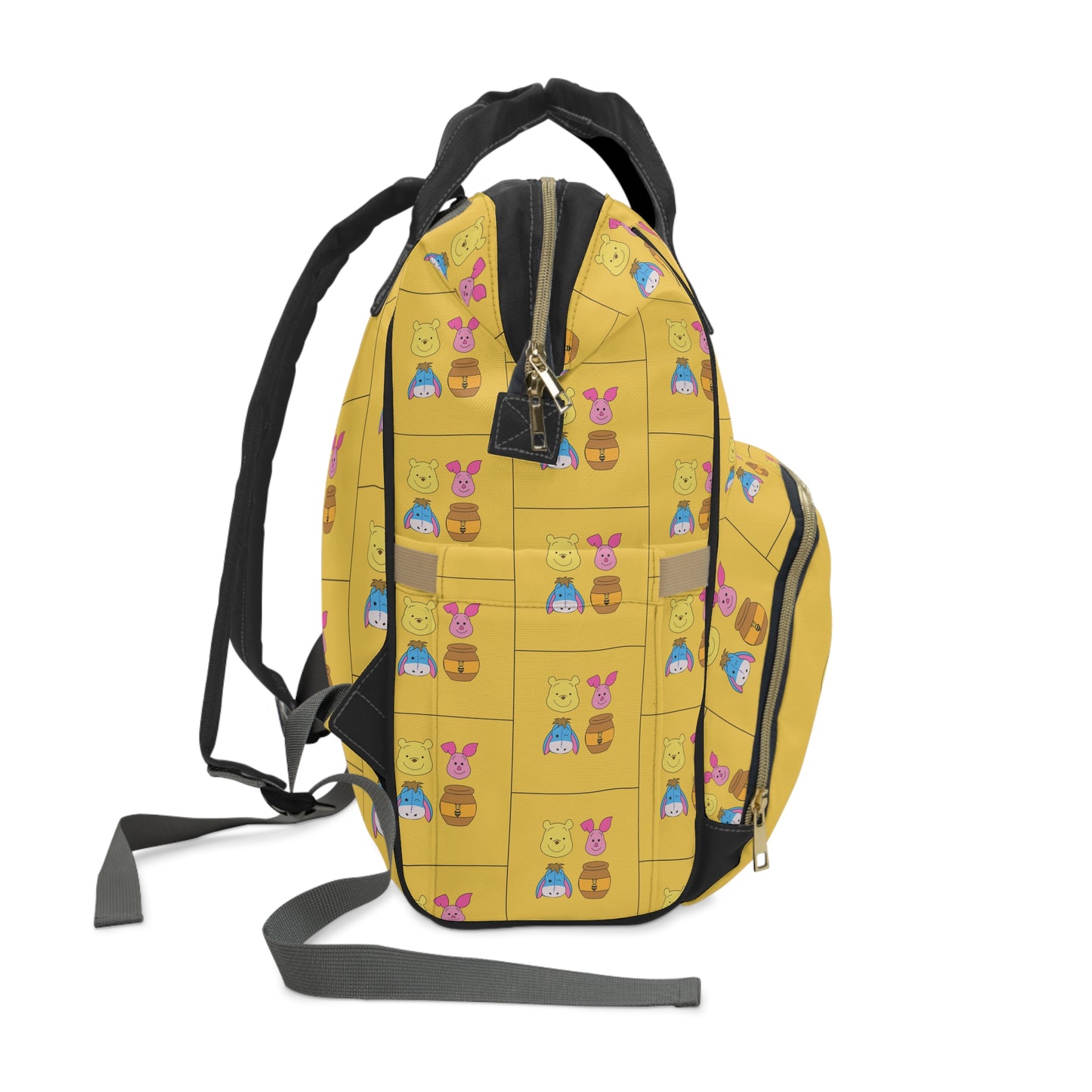 Nutrition Queen Whinnie the Pooh Diaper Backpack