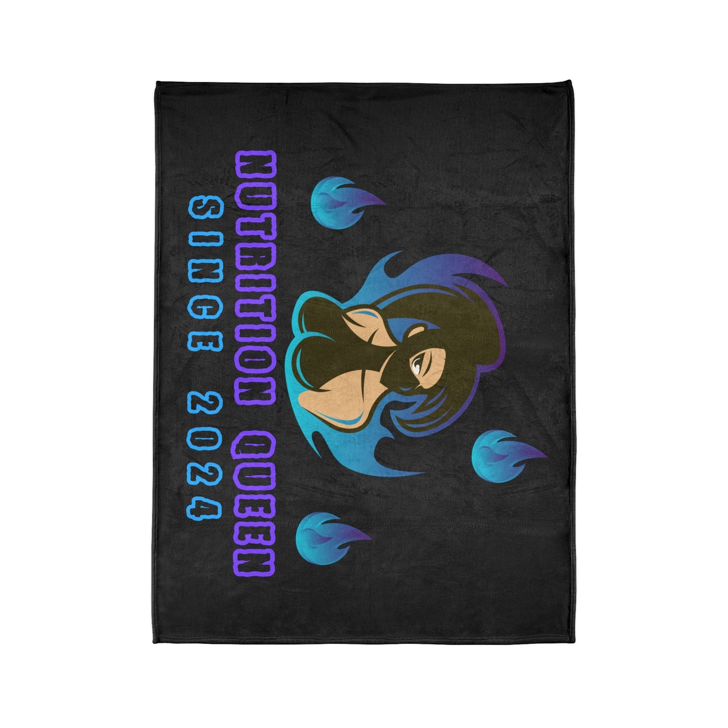 Nutrition Queen Soft Polyester Blanket