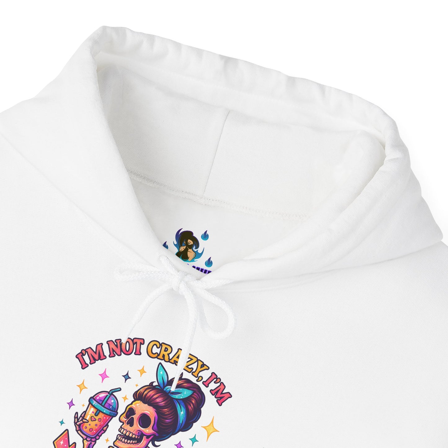 'I’m Not Crazy I’m Mentally Spicy' Sarcastic Hoodie