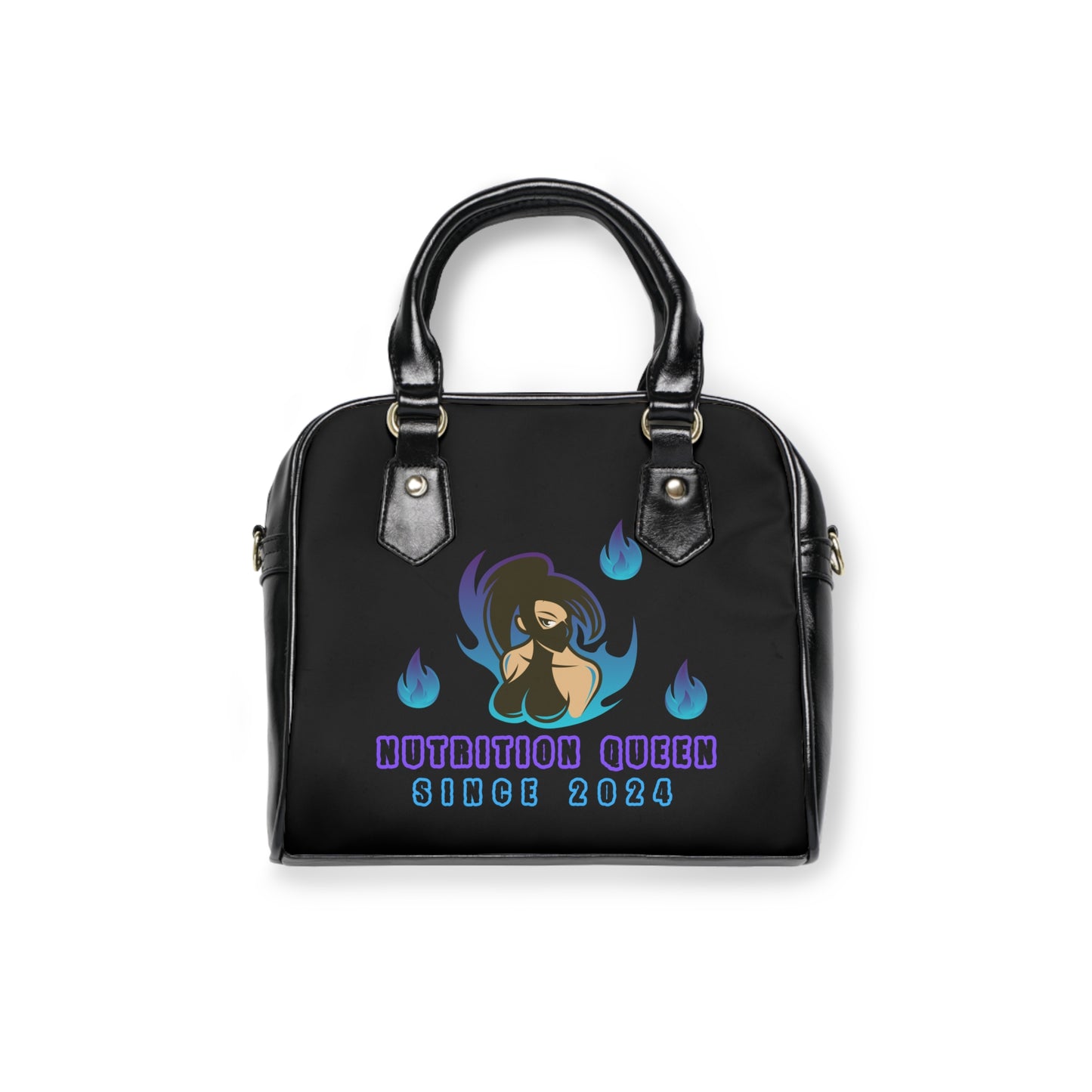 Nutrition Queen Shoulder Handbag