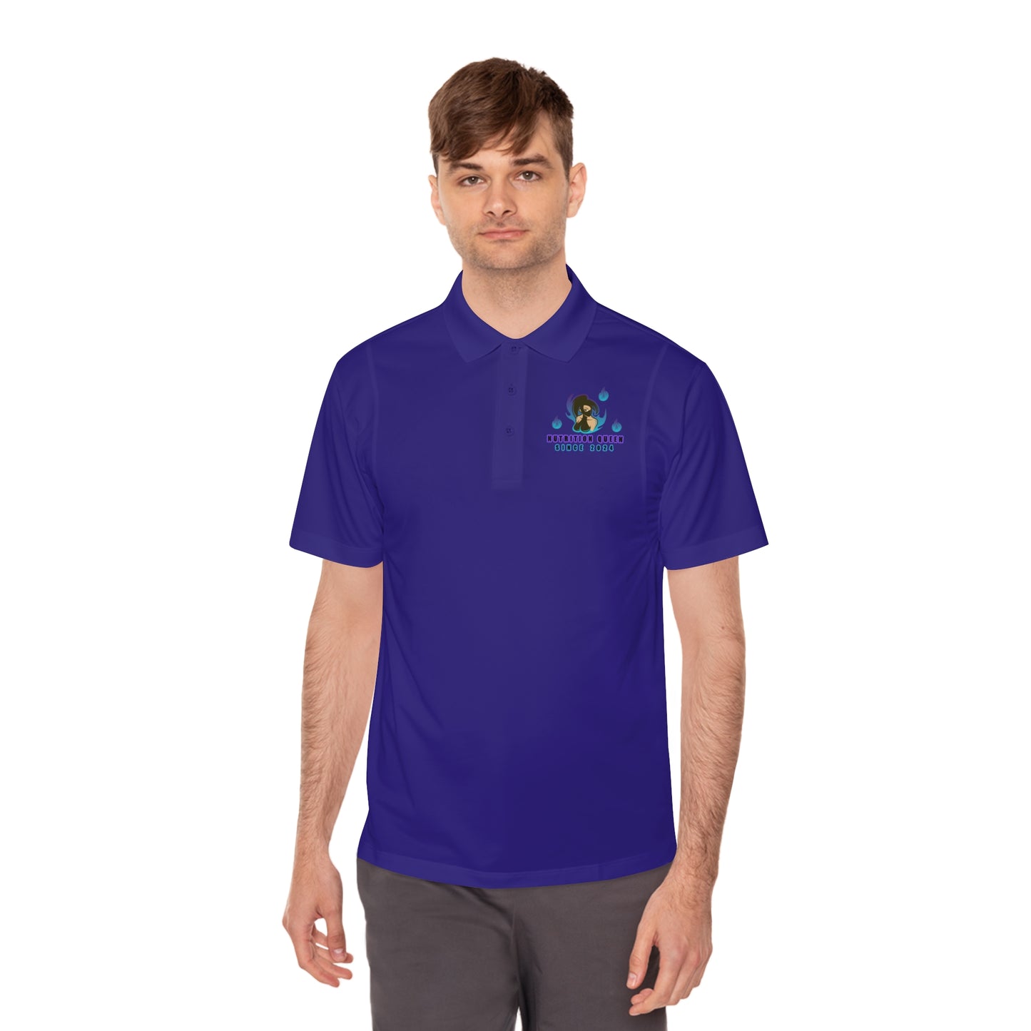 Nutrition Queen Men's Sport Polo Shirt