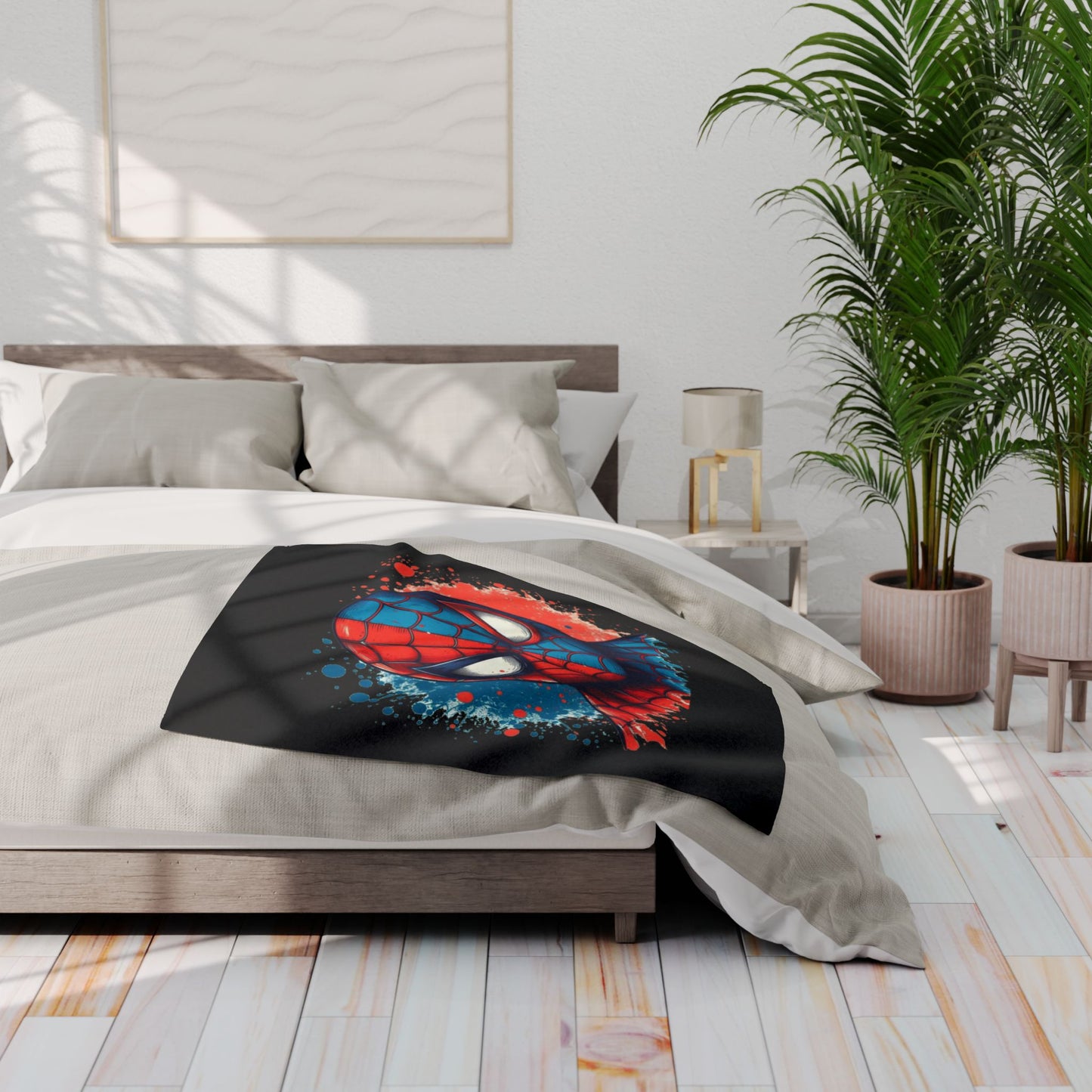 Spiderman Fleece Blanket