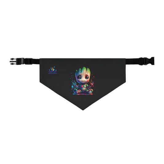 Baby Groot Pet Bandana Collar