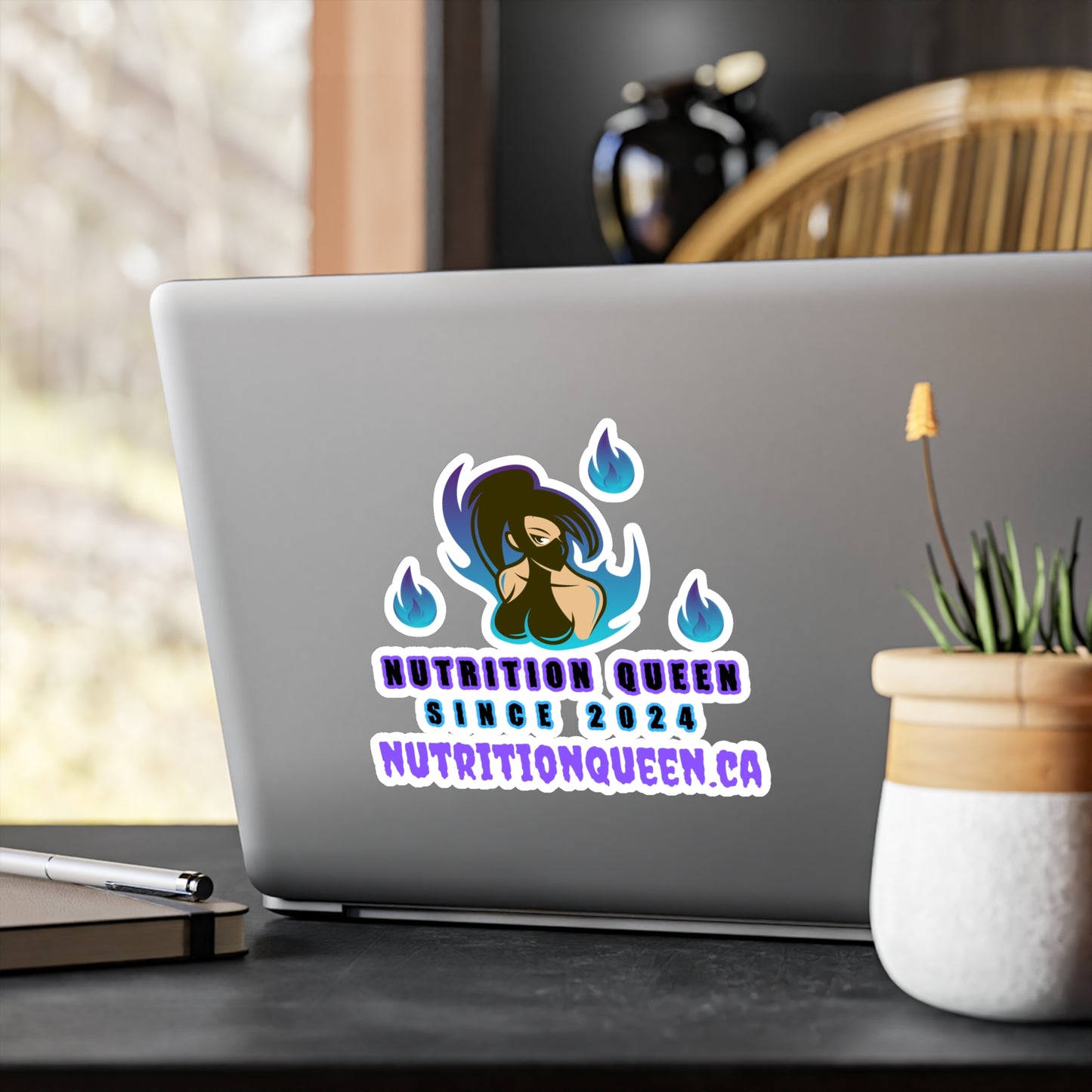 Nutrition Queen Vinyl Sticker Decal