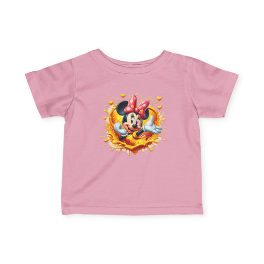 Golden Minnie Mouse Infant Tee-Shirt