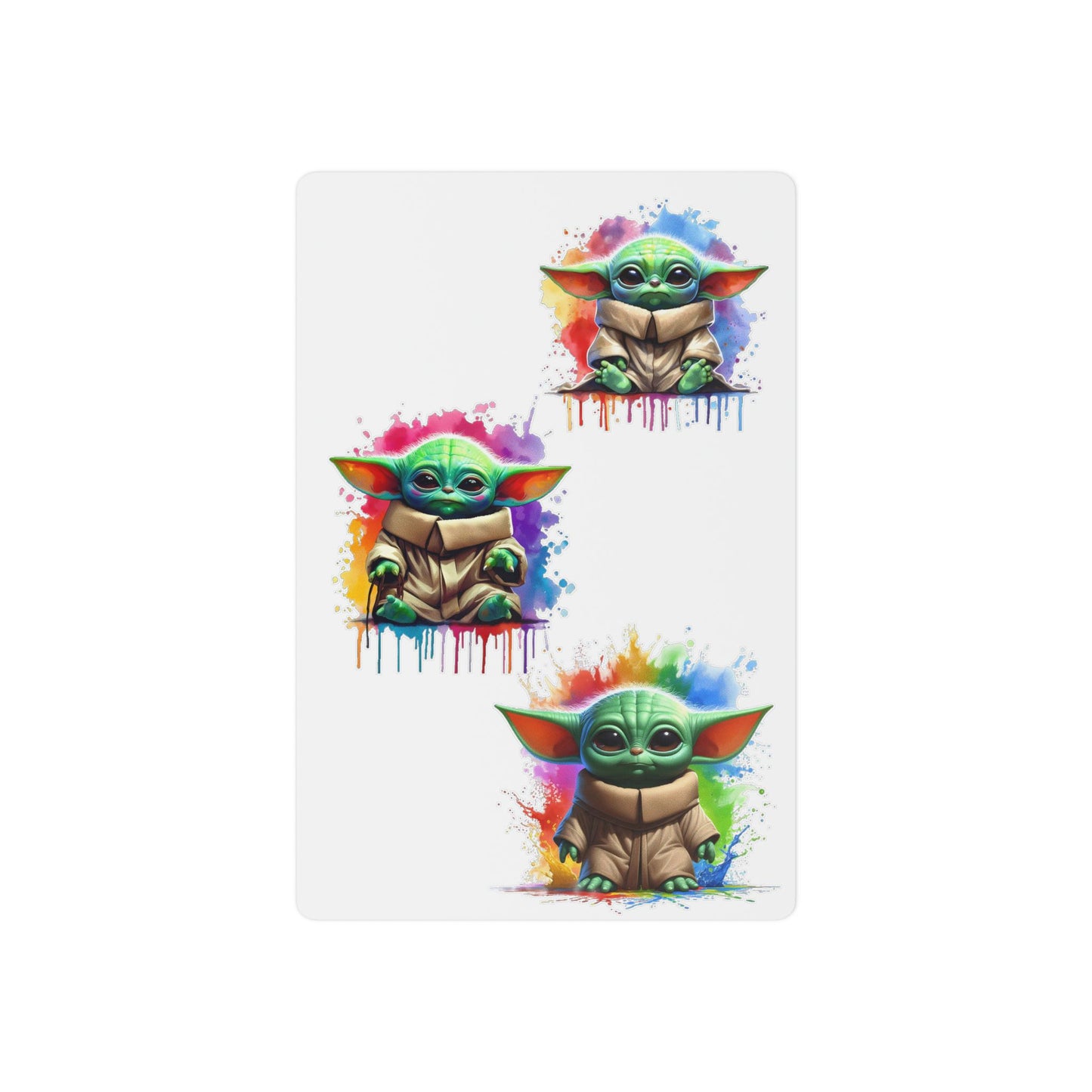 Baby Yoda Temporary Tattoos