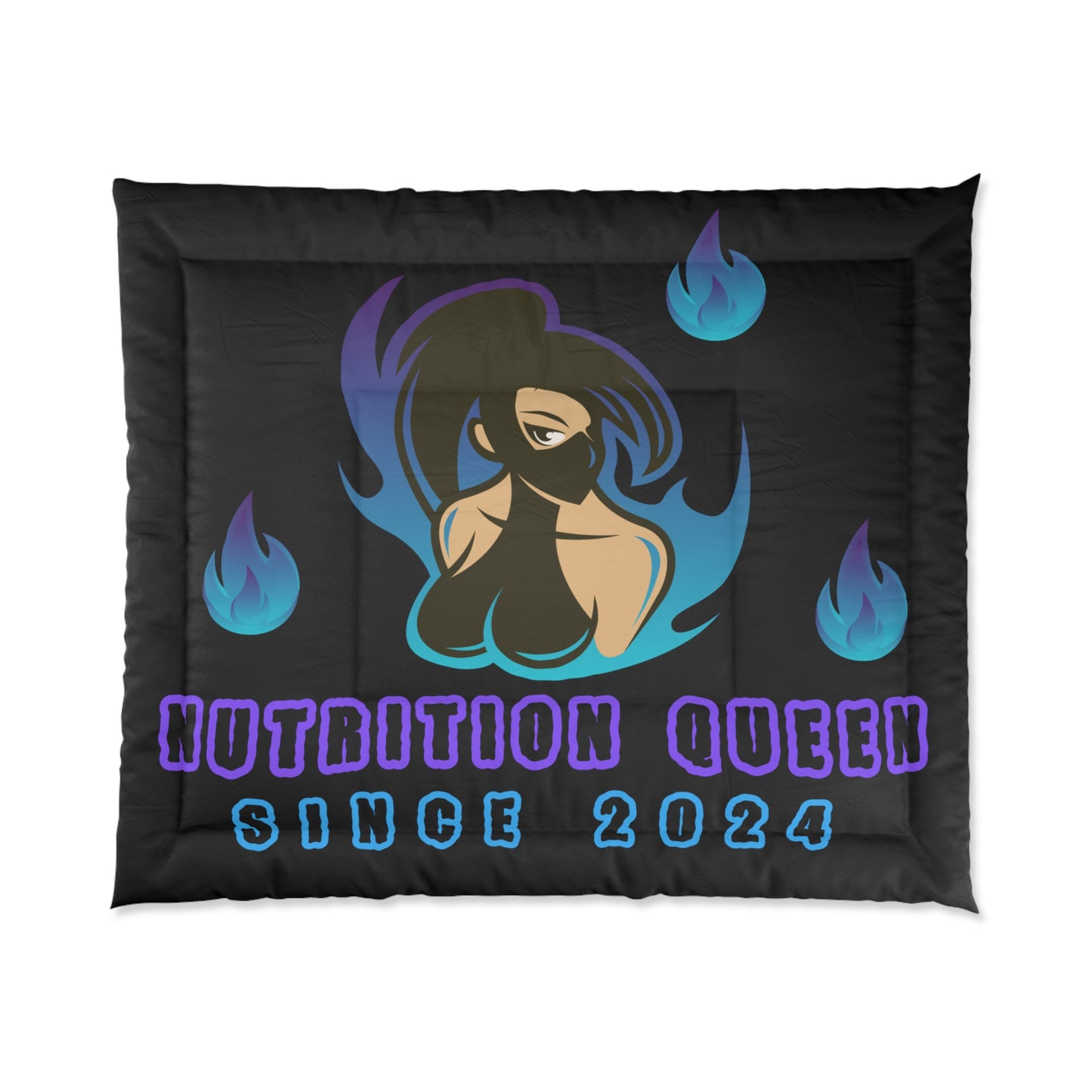Nutrition Queen Comforter