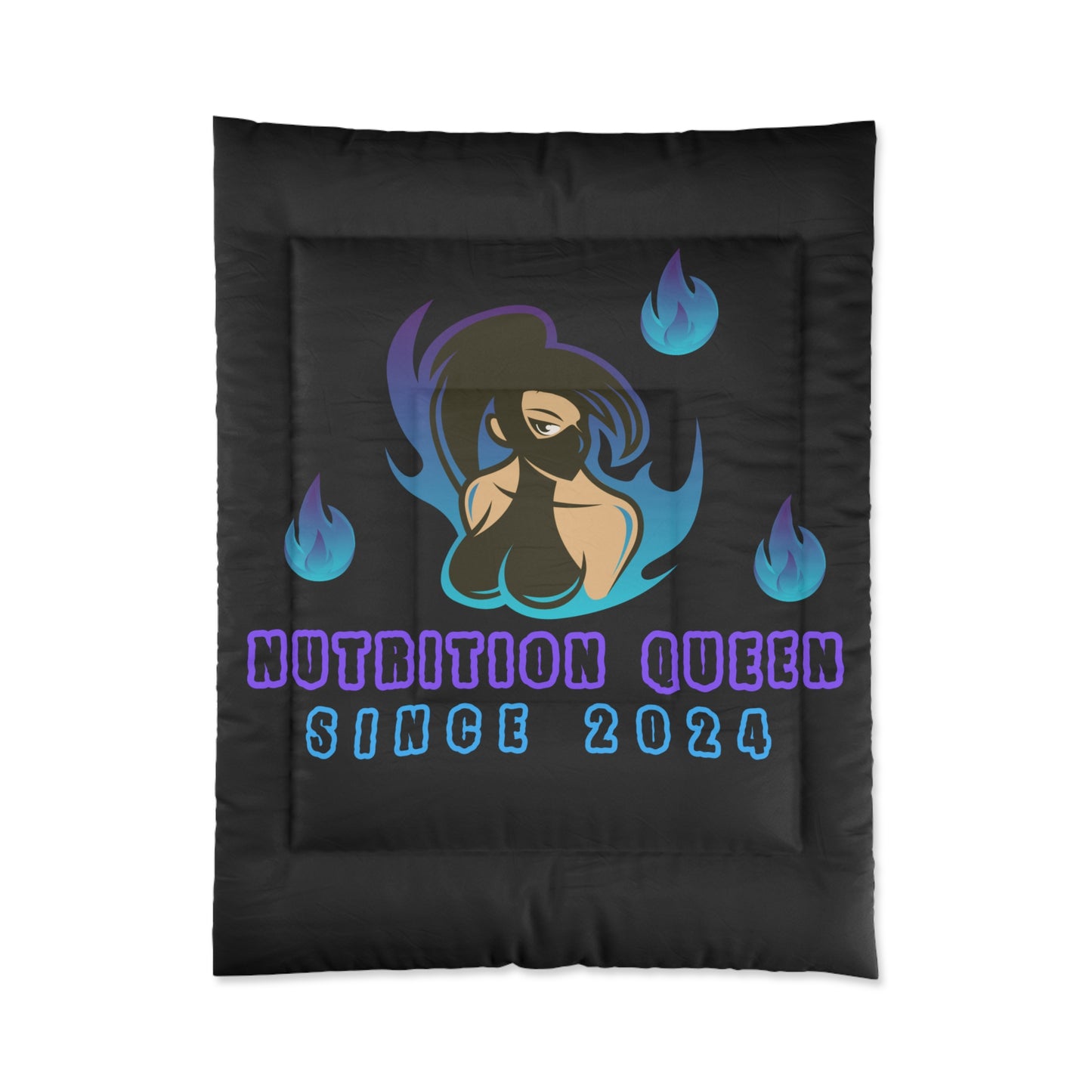 Nutrition Queen Comforter