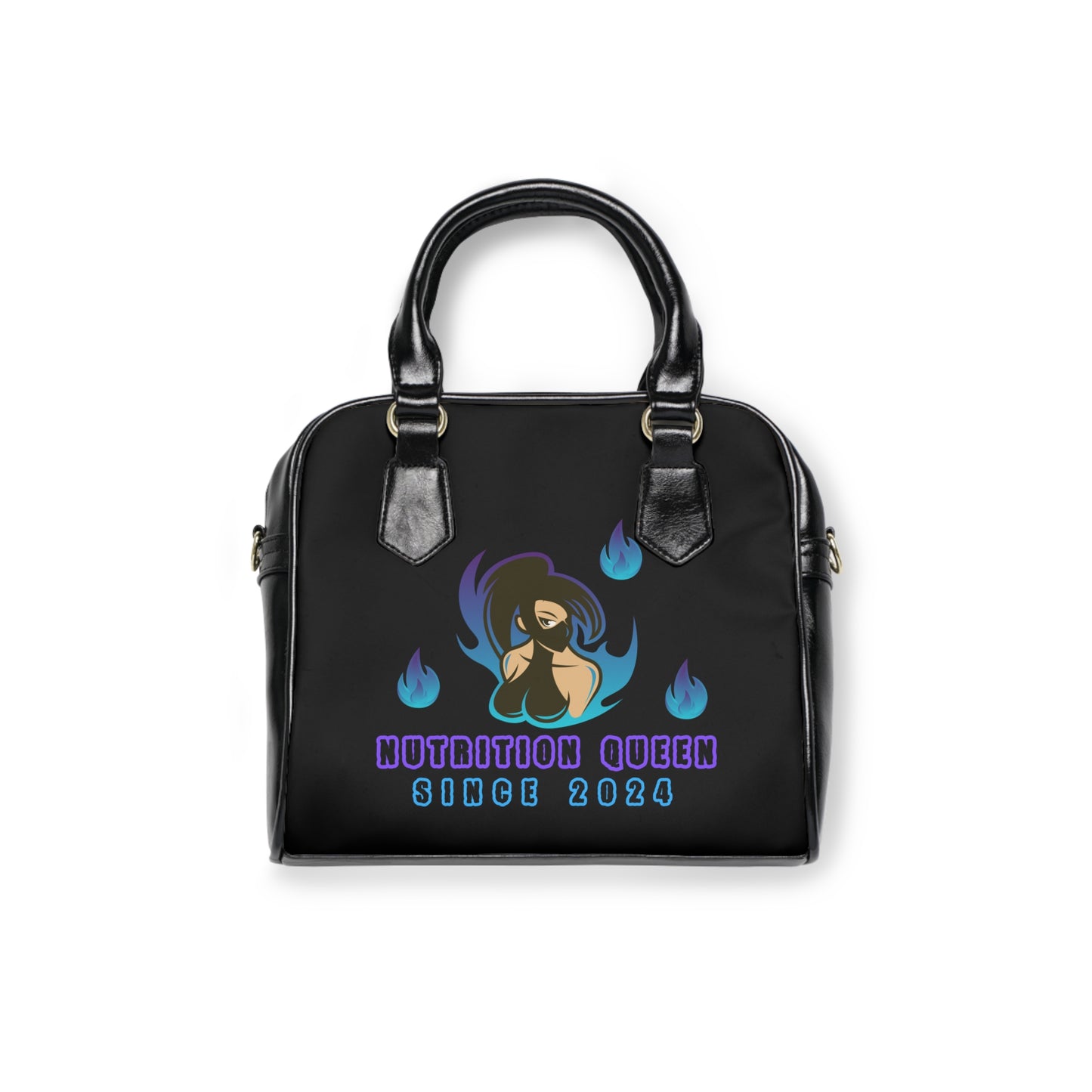 Nutrition Queen Shoulder Handbag