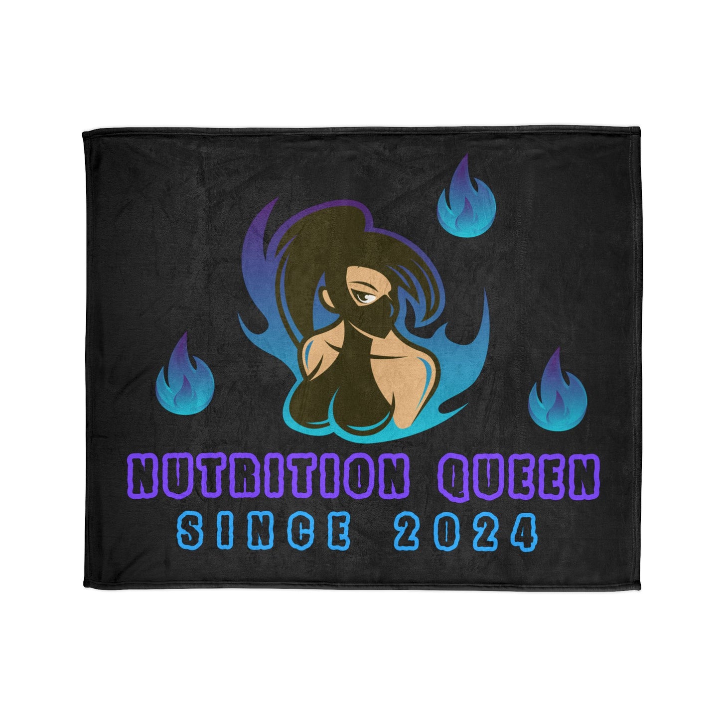 Nutrition Queen Soft Polyester Blanket