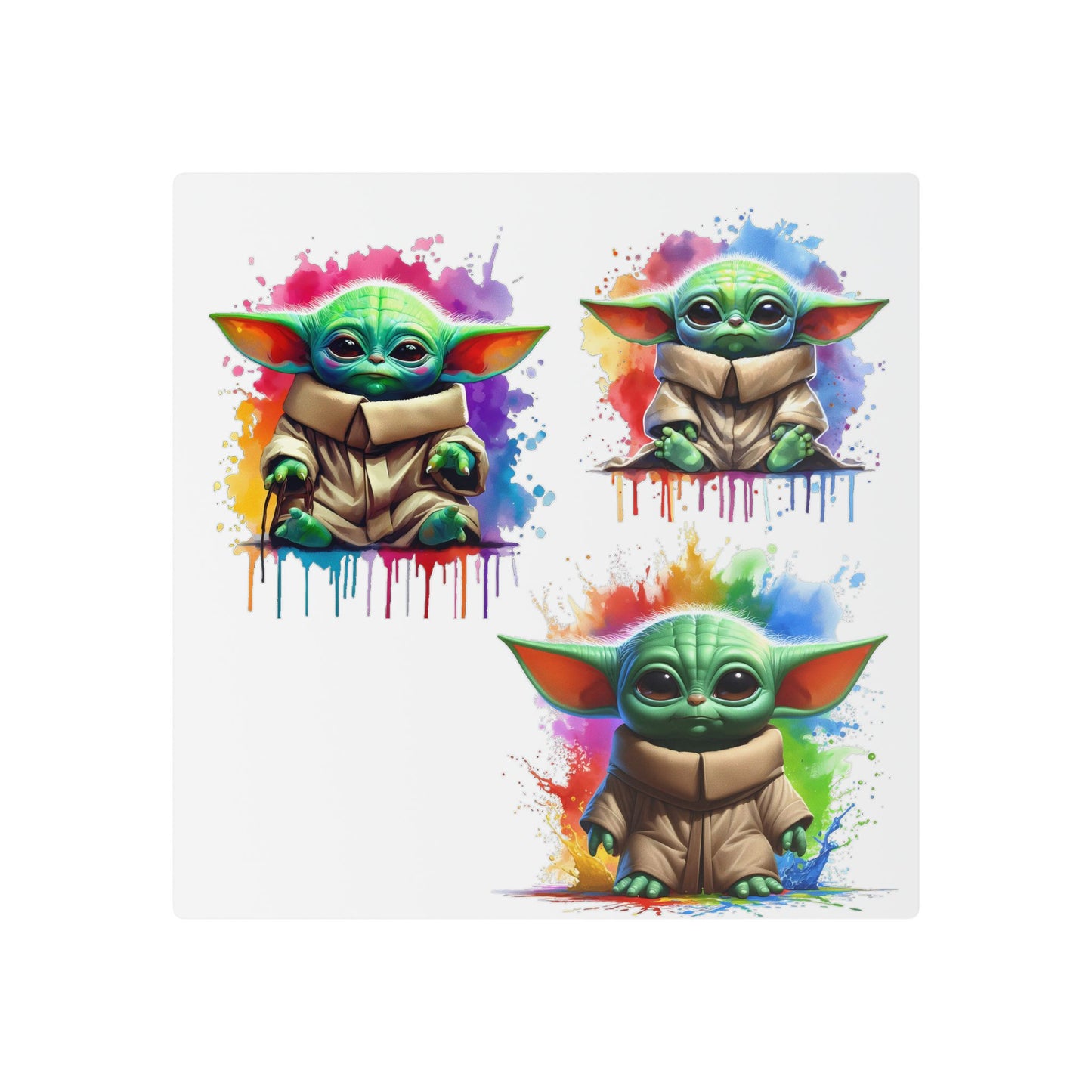 Baby Yoda Temporary Tattoos