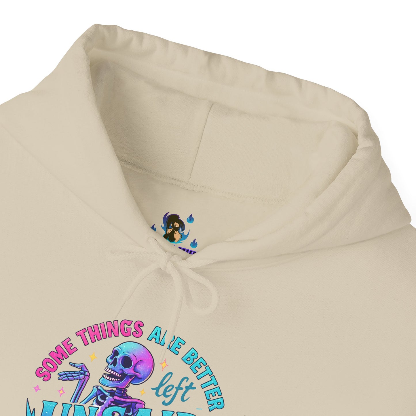 'If Things Are Better Left Unsaid' Sarcastic Hoodie