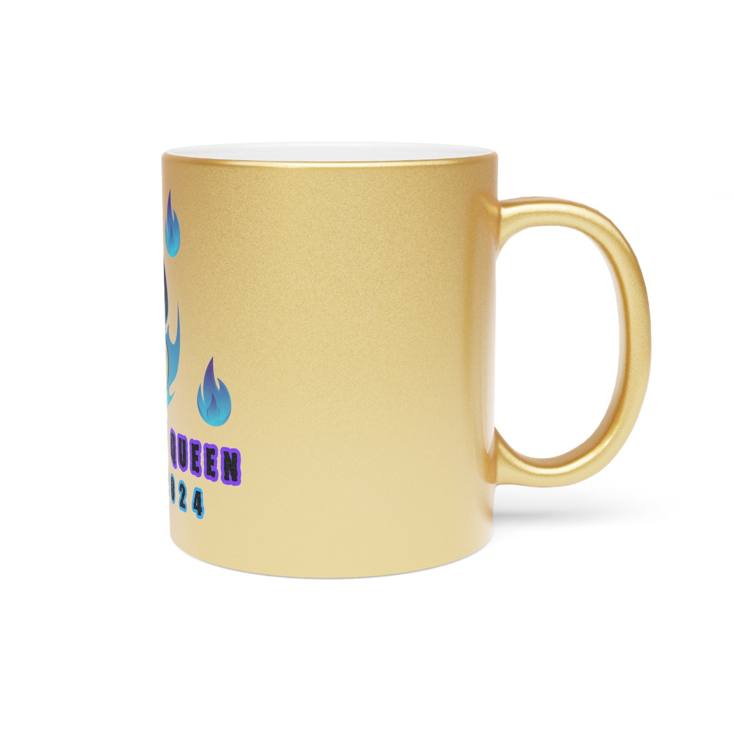 Nutrition Queen Metallic Mug