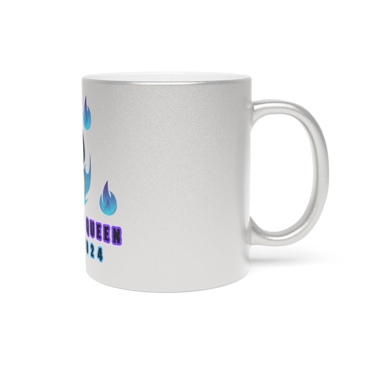 Nutrition Queen Metallic Mug